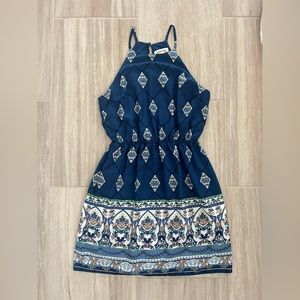 Blue Monteau Summer Dress